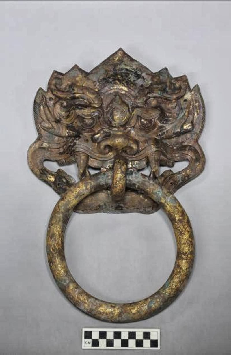 5.隋煬帝墓銅鋪首